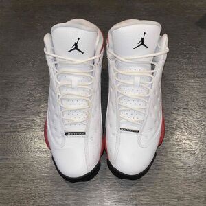 Jordan White Black Red Retro ‘Chicago’ Basketball Sneakers